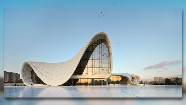 Centro Heydar Aliyev - Arquitetura Contemporânea