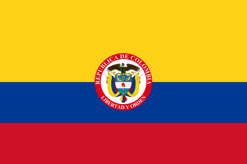 Bandeira presidencial da Colômbia