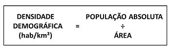 densidade demográfca