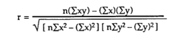 equação - correlação - etapa 6
