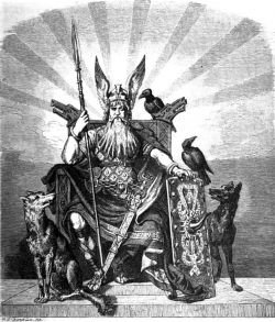 Odin e seus corvos